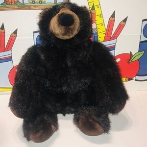 GRIZZLY BEAR black brown Kodiak Build A Bear